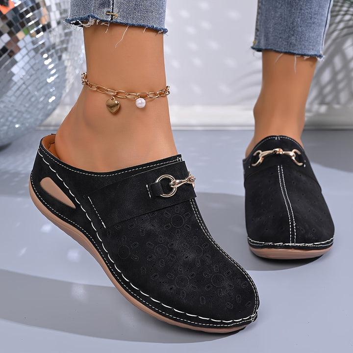 Sienna | Platformske mule s klinom
