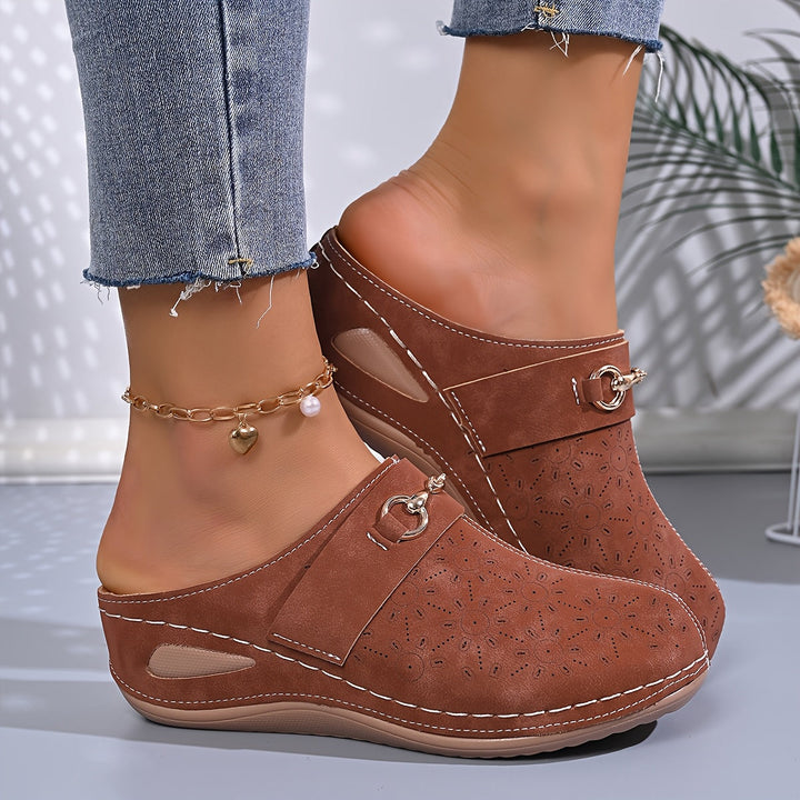 Sienna | Platformske mule s klinom