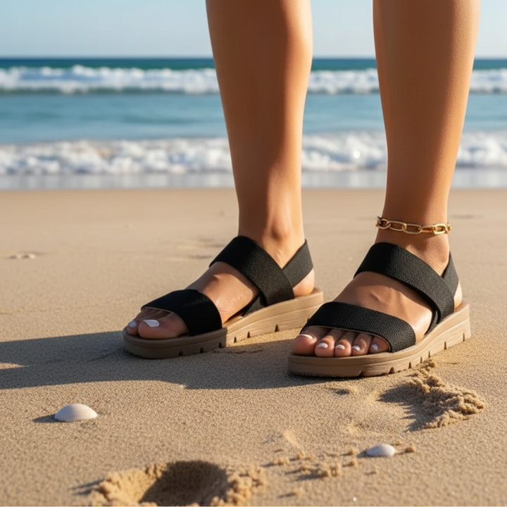 Emilia | Potporne ortopedske sandale s podizanjem pete